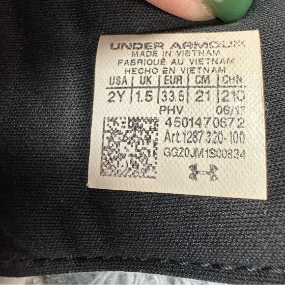 Under Armour Slides 4D Foam Size 2y - Picture 5 of 5